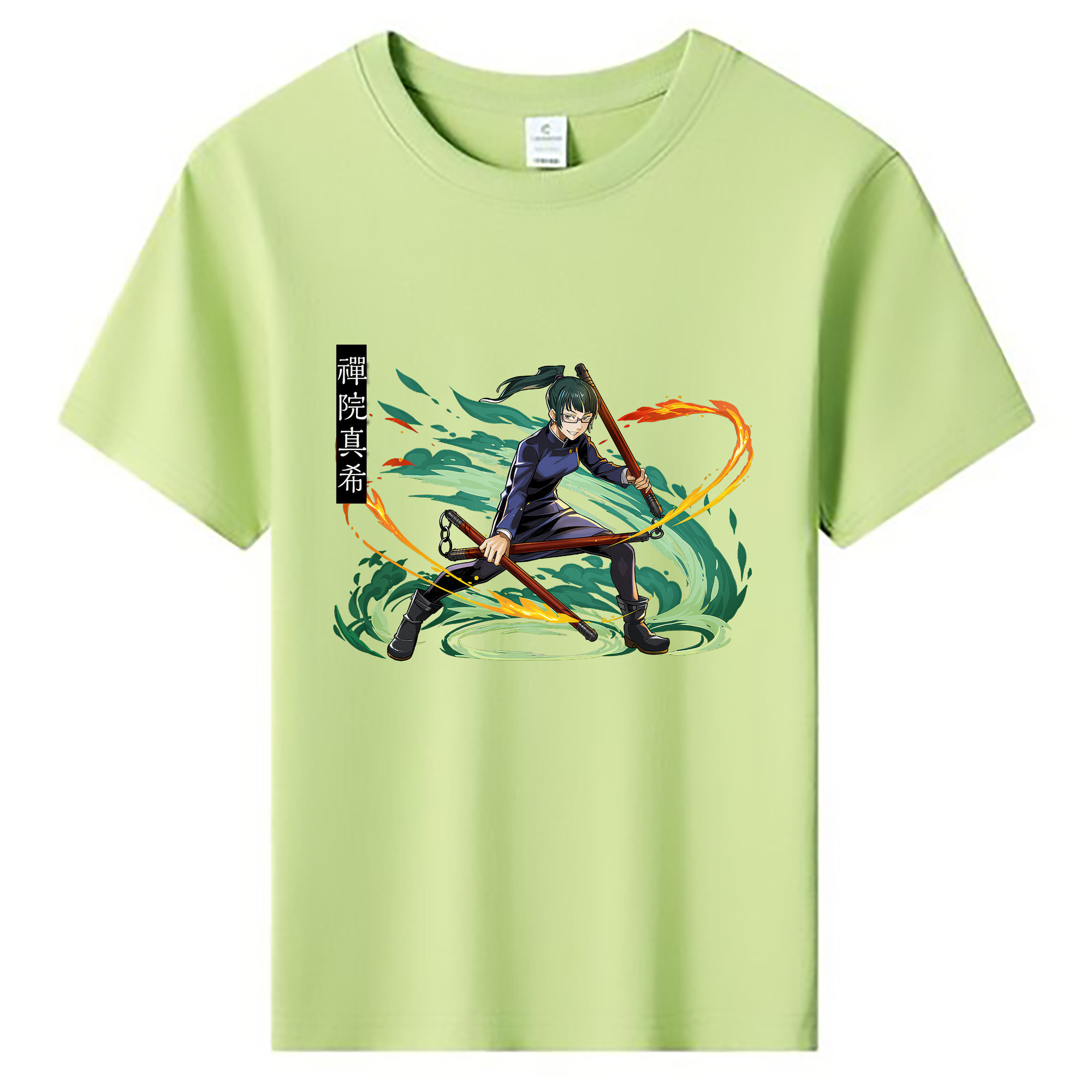 （画像用） 呪術廻戦 Jujutsu Kaisen 綿100％キッズTシャツ（フロントプリント）